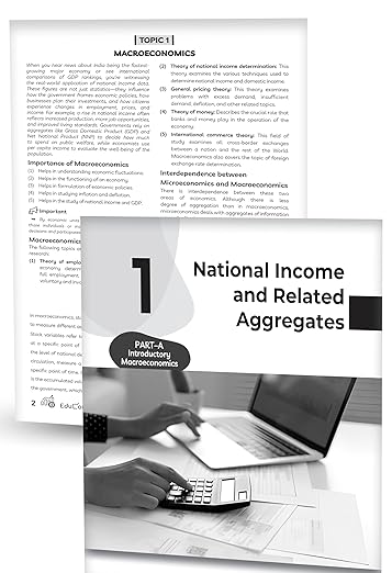 Educart CBSE Class 12 Economics Question Bank 2025-26 on new Syllabus 2026 (Includes Past Years Solved Questions)