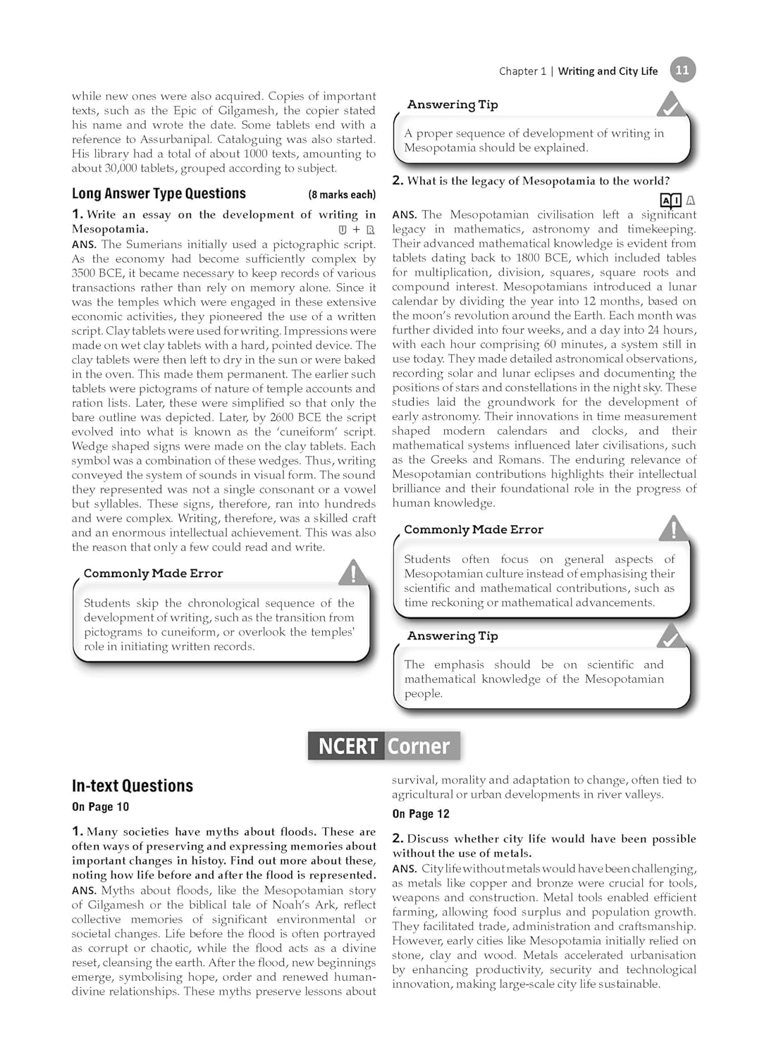 Oswaal CBSE Question Bank Class 11 History, Chapterwise and Topicwise Solved Papers For 2026 Exams