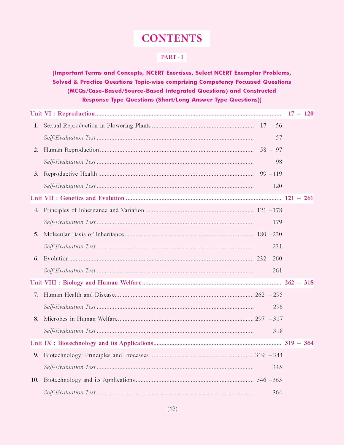 Together with CBSE Question Bank Class 12 Biology for 2025-26 Exam (Chapterwise & Topicwise)