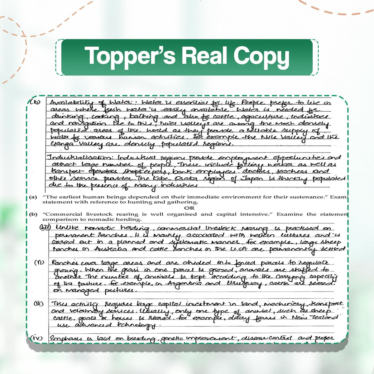 Oswaal CBSE 15 Sample Question Papers Class 12 Board Exam Geography 2026-27 based on latest CBSE SQP dated (21 Sep 2026) | New Questions Typologies With Oswaal AI