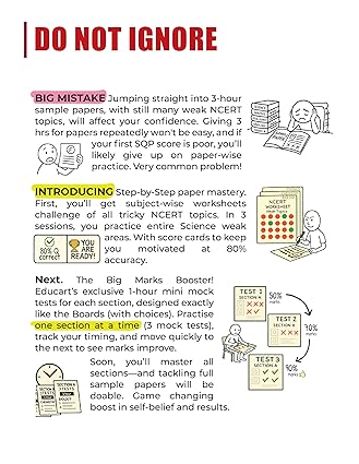 Educart CBSE Sample Paper Class 10 2025-26 Science (Introducing exclusive step-by-step new practice concept on 2026 pattern)