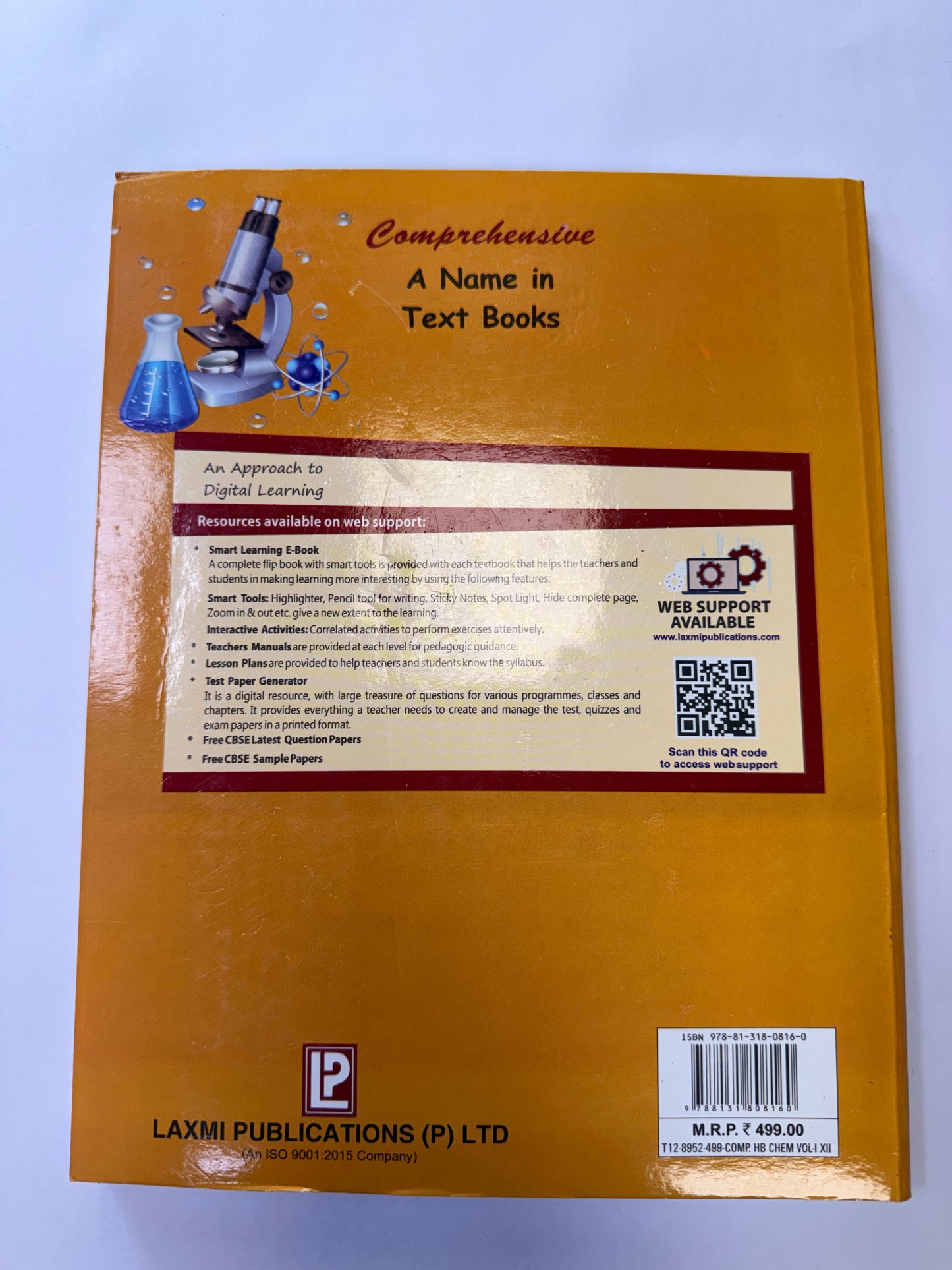 Comprehensive Chemistry Activities Vol 1 & 2 โ Class 12 | CBSE 2026-27 | Hardcover Lab Manual (Book + Notebook)