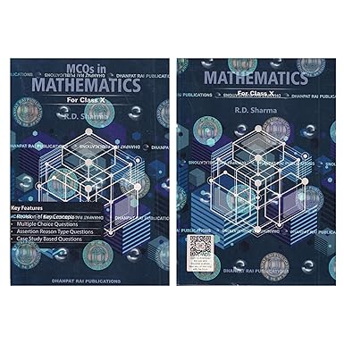 Mathematics class 10th and MCQs - by RD Sharma (2025) | rd sharma