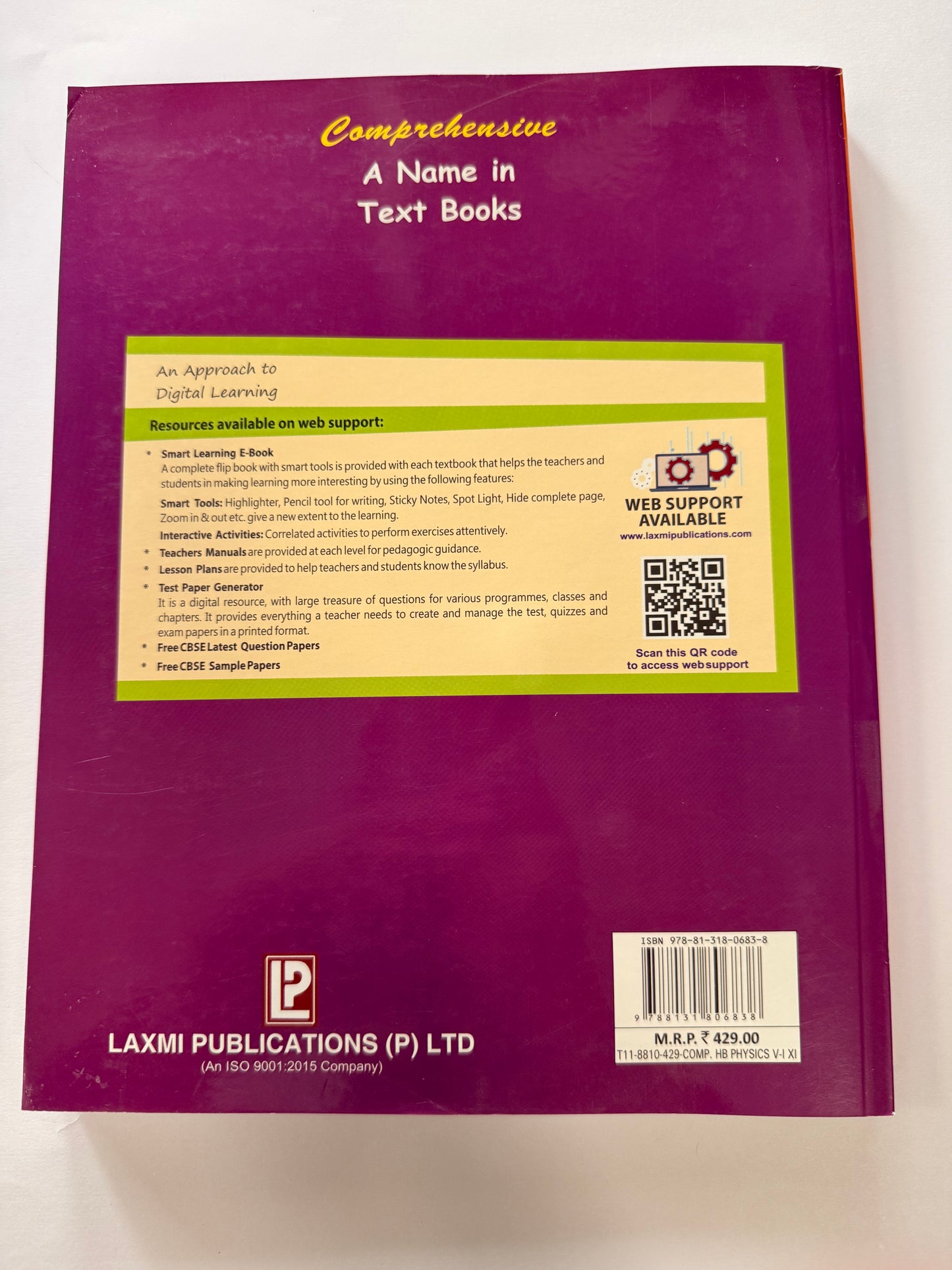 Comprehensive Physics Activities Vol 1 & 2 – Class 11 | CBSE 2025–26 | Hardcover Lab Manual (Book + Notebook)