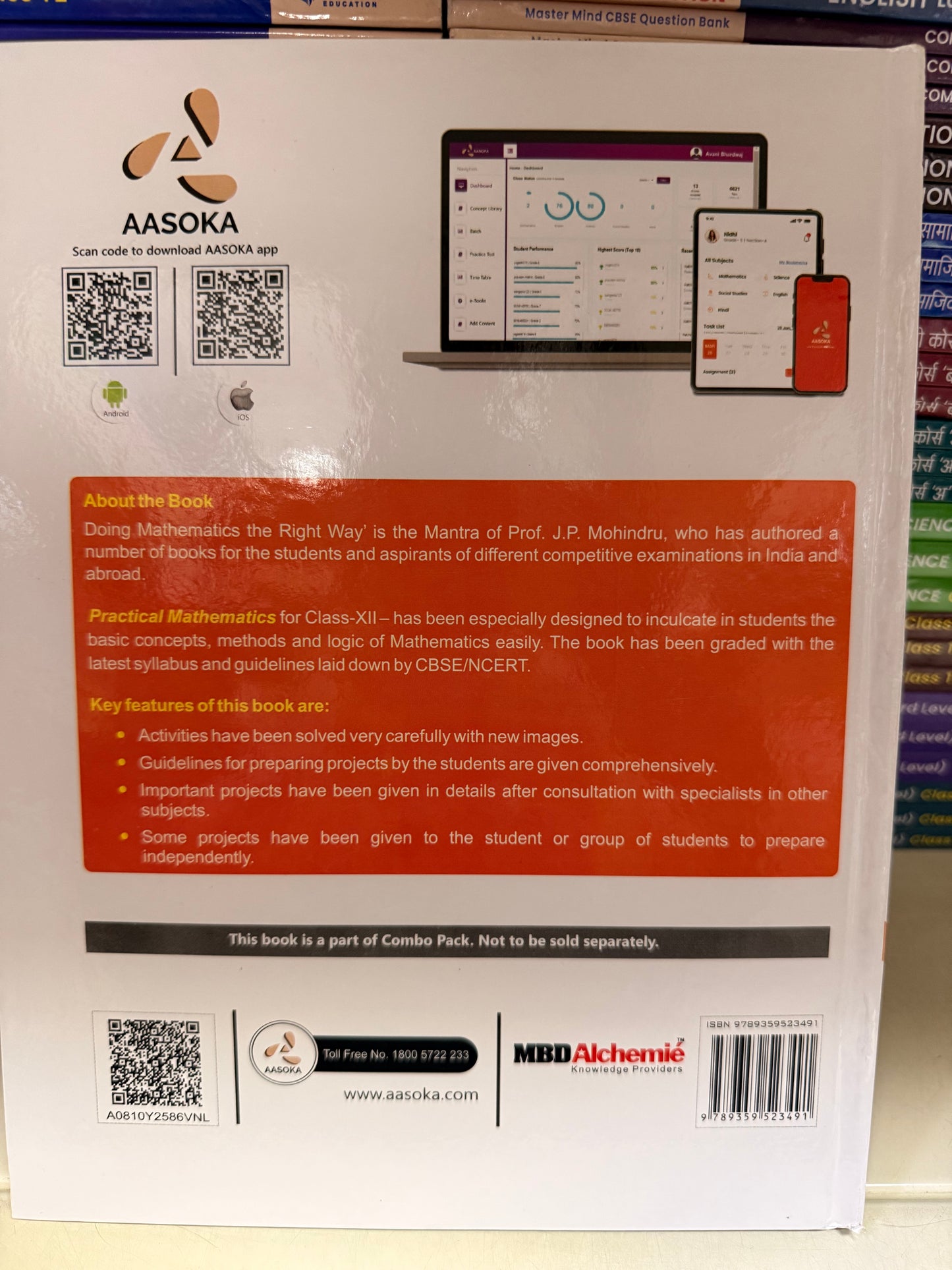 Modern | AASOKA Mathematics Lab Manual for Class 11 – Modern ABC | CBSE 2025–26 | Activity-Based Learning with Viva Questions & Internal Assessment Support