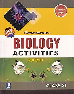Comprehensive Biology Activities Vol 1 & 2 – Class 11 | CBSE 2025–26 | Hardcover Lab Manual (Book + Notebook)