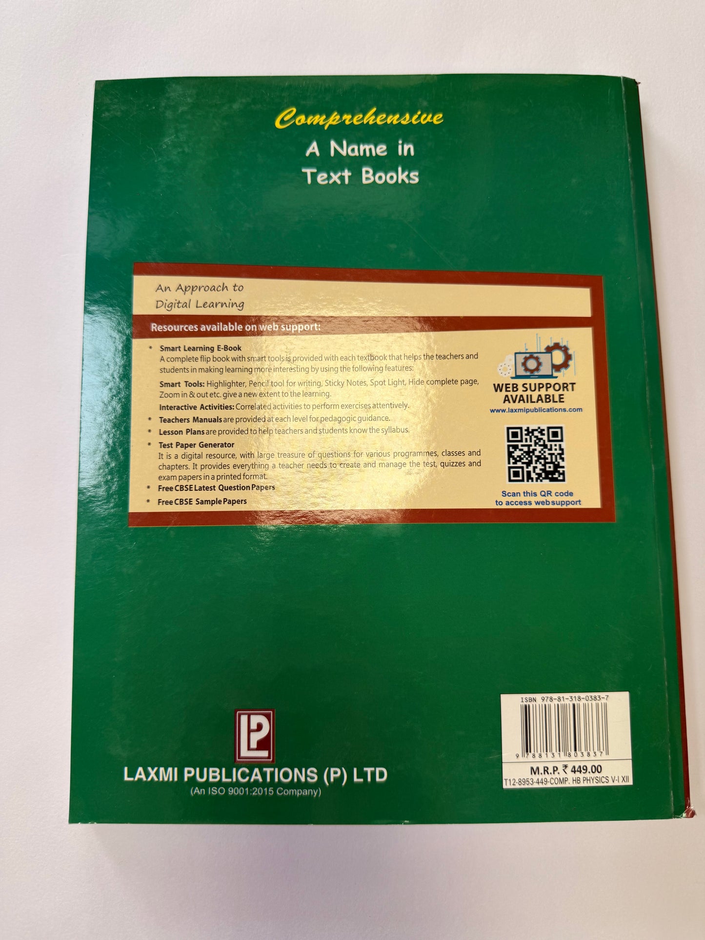 Comprehensive Physics Activities Vol 1 & 2 – Class 12 | CBSE 2026-27 | Hardcover Lab Manual (Book + Notebook)