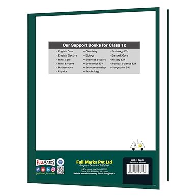 Full Marks Physics CBSE Support Book Class 12 | NCERT Solutions | Question Bank | Reference Books | Help Books | Chapterwise Solutions | NCERT Textual Questions | Study Material