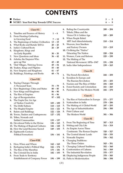 Oswaal NCERT One for All Book For UPSC and State PSCs History, Geography, General Science, Indian Polity and Indian Economy (Set of 5 Books) Old and New NCERT Edition, Latest Edition