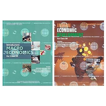 Sandeep Garg Class 12 Economics 2024-25 Examinations (Highest Selling Economics Class 12 | Sandeep Garg Combo Set of 2 Books- Macro Economics and Indian Economic Development