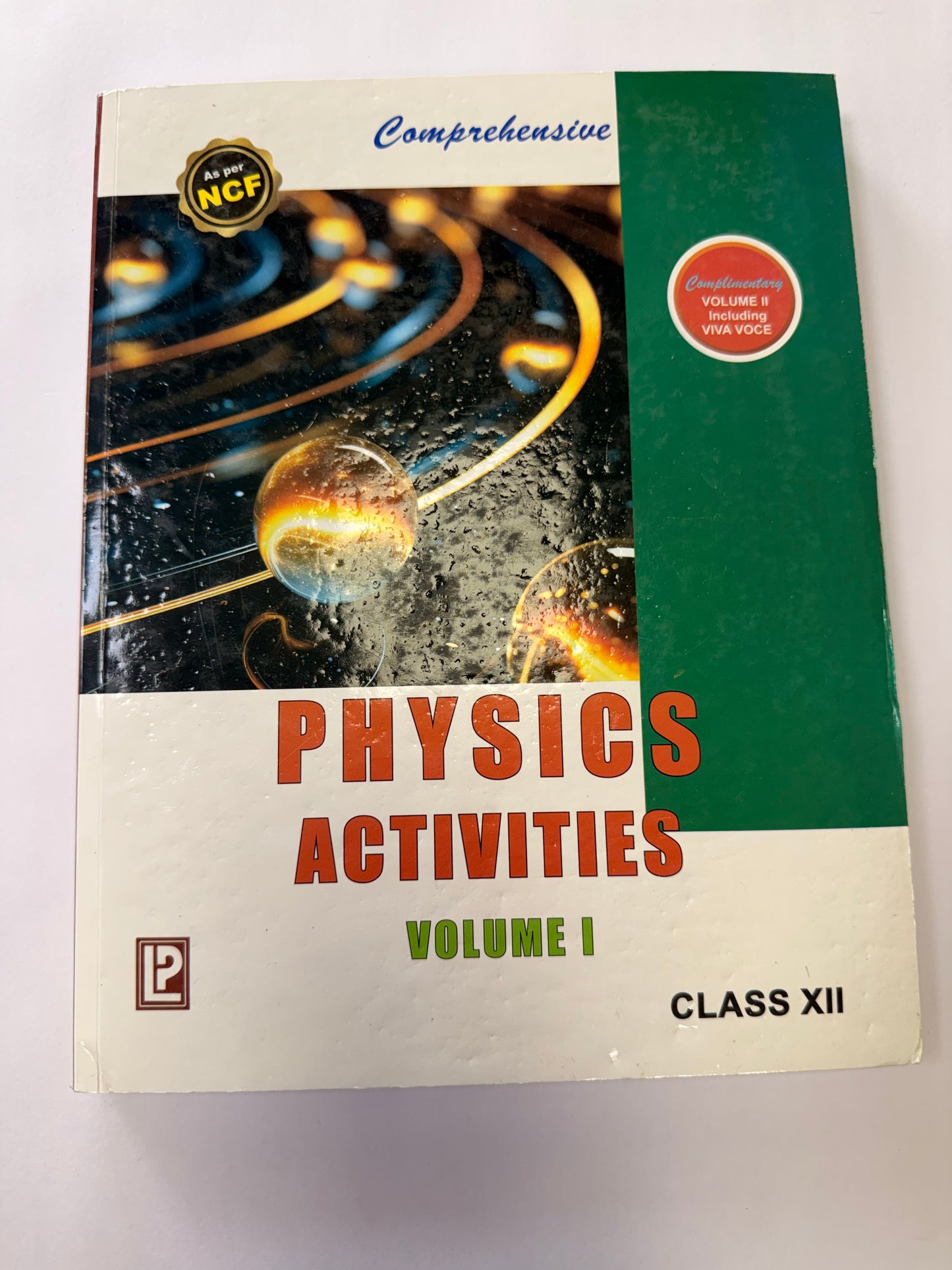 Comprehensive Physics Activities Vol 1 & 2 – Class 12 | CBSE 2026-27 | Hardcover Lab Manual (Book + Notebook)