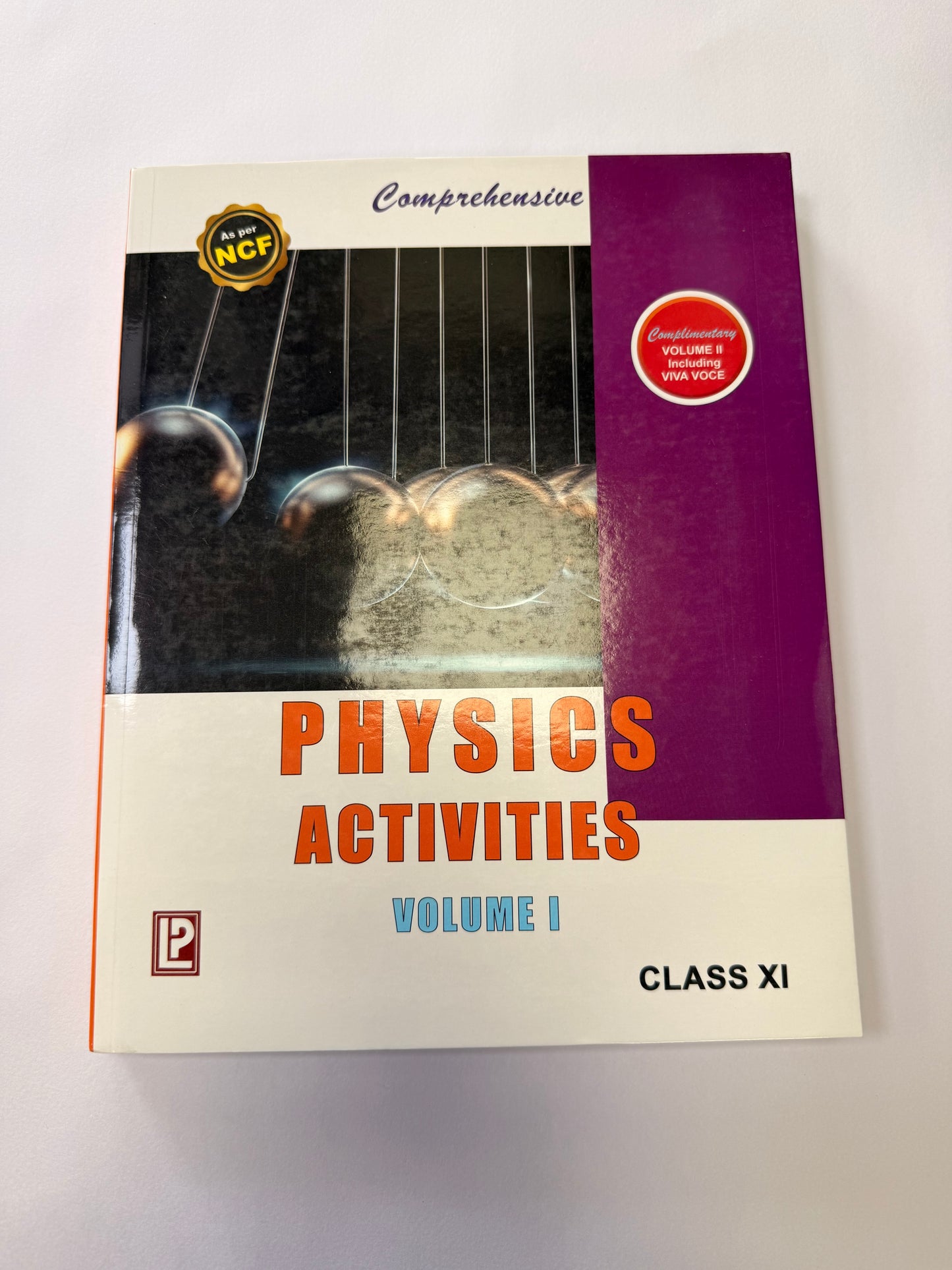 Comprehensive Physics Activities Vol 1 & 2 – Class 11 | CBSE 2026–27 | Hardcover Lab Manual (Book + Notebook)
