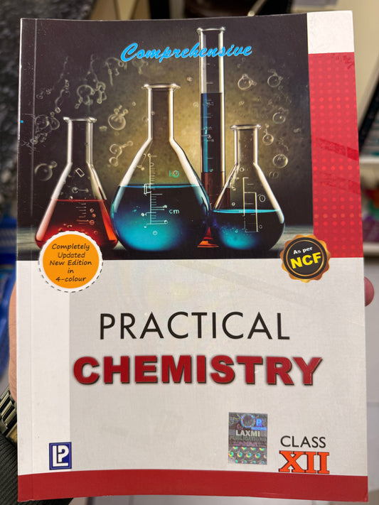 Comprehensive Practical Chemistry for Class 12 - CBSE - Examination 2025-26 (BOOK) | Lab Manual