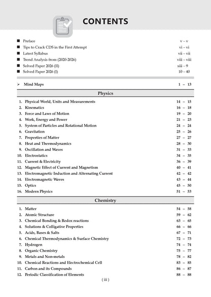 Oswaal CDS 13 Years Chapterwise & Topicwise Solved Paper (2014–2026 I & II) | General Knowledge | For 2027 Exam | with Oswaal AI