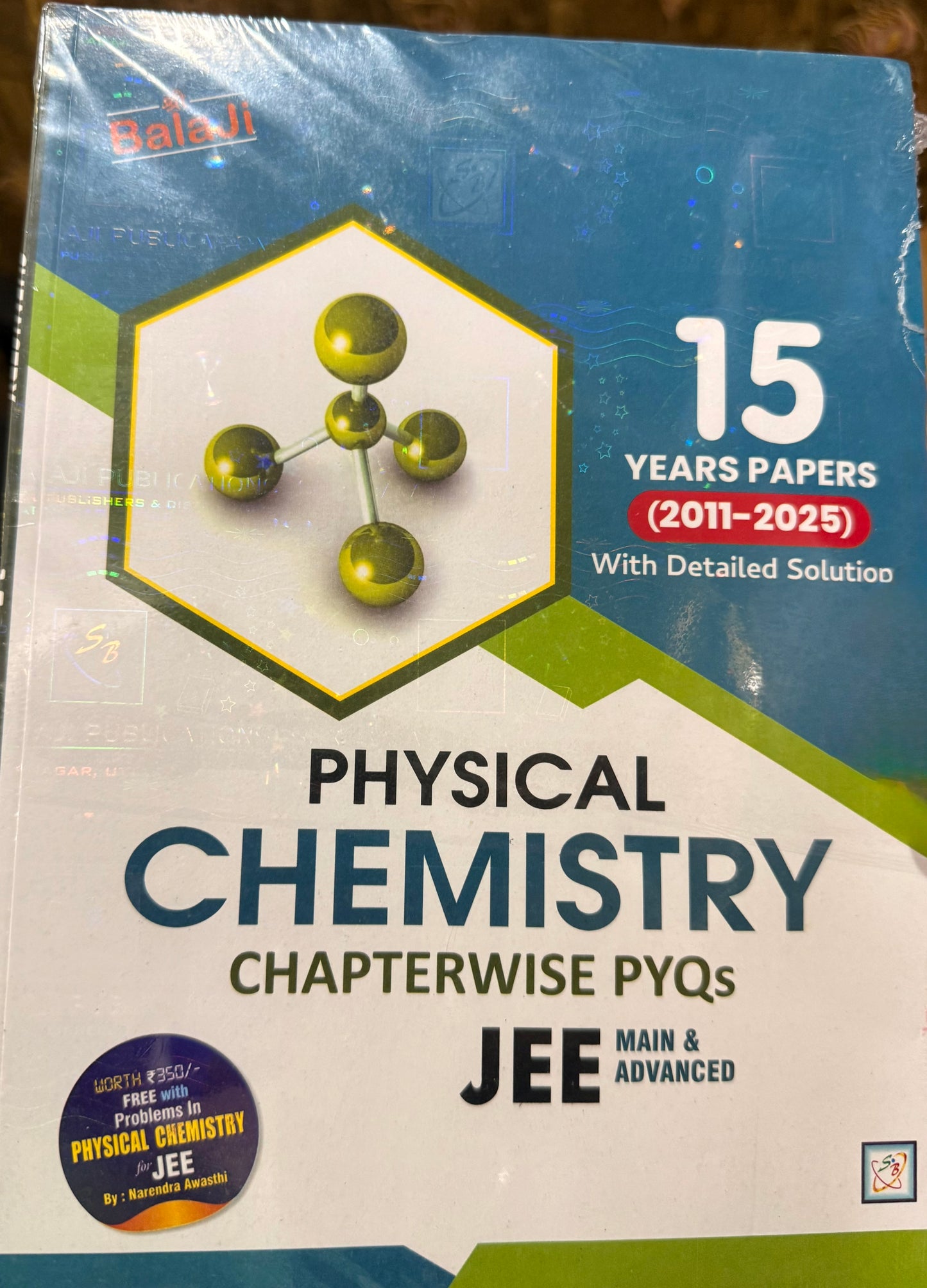 Narendra Avasthi - Problems in Physical Chemistry for JEE (Main & Advanced) – 19th Edition (2026) with PYQ | Set of 2 Books | Bala Ji