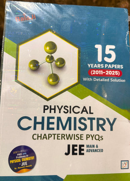 Narendra Avasthi - Problems in Physical Chemistry for JEE (Main & Advanced) – 19th Edition (2026) with PYQ | Set of 2 Books | Bala Ji