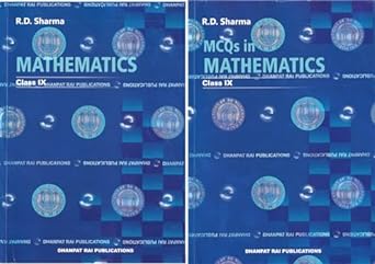 R D SHARMA MATHEMATICS CLASS 9 WITH MCQ | rd sharma