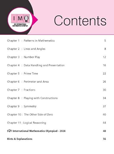 MTG International Mathematics Olympiad (IMO) Workbook Class 6 - Chapterwise Previous Year Solved Paper & Achievers Section - SOF Olympiad Books For 2025-26 Exam