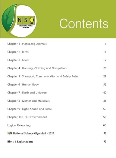 MTG National Science Olympiad (NSO) Workbook Class 3 - Chapterwise Quick Recap, Previous Year Solved Paper & Achievers Section - SOF Olympiad Books For 2025-26 Exam