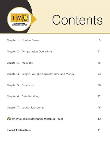 MTG International Mathematics Olympiad (IMO) Workbook Class 4 - Chapterwise Previous Year Solved Paper & Achievers Section - SOF Olympiad Books For 2025-26 Exam