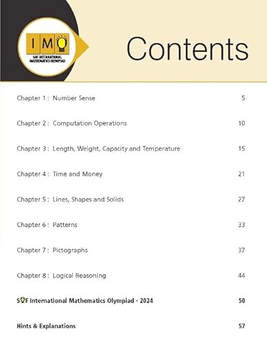 MTG International Mathematics Olympiad (IMO) Workbook Class 2 - Chapterwise Previous Year Solved Paper & Achievers Section - SOF Olympiad Books For 2025-26 Exam