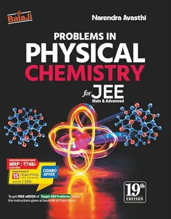 Narendra Avasthi - Problems in Physical Chemistry for JEE (Main & Advanced) – 19th Edition (2026) with PYQ | Set of 2 Books | Bala Ji