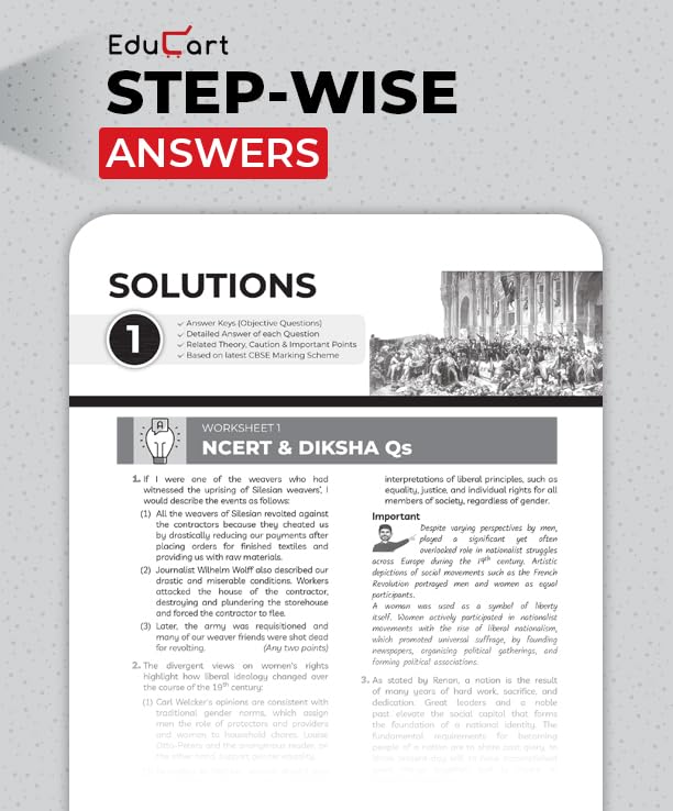 Educart CBSE Class 10 Social Science (SST) One Shot Question Bank 2026–27 | Chapter-wise NCERT Qs, PYQs & Competency-Based Qs | Latest CBSE Syllabus & Board Pattern | Theory Maps