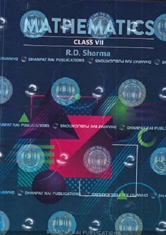 R D SHARMA MATHEMATICS CLASS 7 | 2025 | New Syllabus | rd sharma