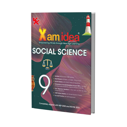 Xam idea Social Science Class 9 Book | CBSE Board | Chapterwise Question Bank | Based on Revised CBSE Syllabus | NCERT Questions Included | 2025-26 Exam
