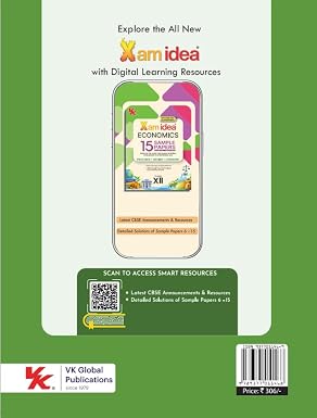 Xam idea Economics Sample Papers for Class 12 | CBSE 2027 Board Exam | 15 Sample Papers with Detailed Solutions | Basic Concepts for Quick Revision | ... CBSE SQP (dated 21 Sep 2026) & Marking Scheme