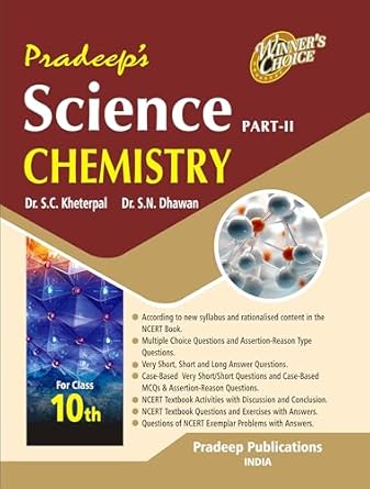 Pradeep's Science Part -2 Chemisty for CBSE Class 10 - Examination 2024-2025 | Pradeep