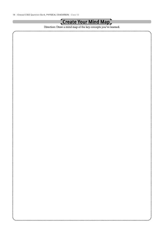 Oswaal CBSE Question Bank Chapterwise and Topicwise SOLVED PAPERS Class 12 Physical Education For Exam 2026