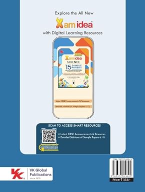 Xam idea Science Sample Papers Class 10 | CBSE 2027 Examination | 15 Sample Papers with Detailed Solutions | Flow Charts for Instant Revision | Latest ... Paper (21 September 2026) & Marking Scheme