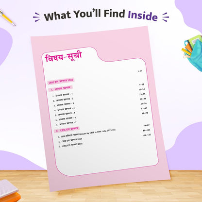 PW CBSE 10 Sample Question Papers Class 10 Hindi A For 2027 Board Exam (New Pattern) | Mind Maps, 111 Most Probable Questions