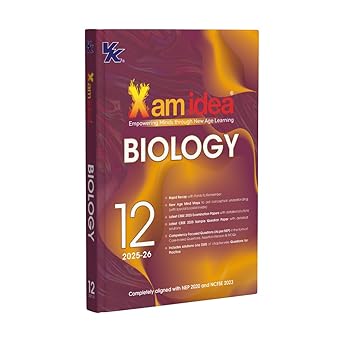 Xam idea Class 12 Biology | 2025-26 Edition | NEP & NCFSE Aligned | Mind Maps, Case-based Qs & Latest CBSE Pattern