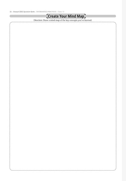 Oswaal CBSE Question Bank Chapterwise and Topicwise SOLVED PAPERS Class 12 Informatics Practices For Exam 2026