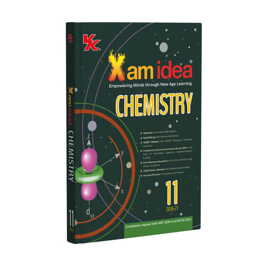 Xam Idea Class 11 Chemistry | CBSE 2026–27 | Latest CBSE Syllabus | NCERT-Based | Chapter-wise Question Bank | Competency-Focused Questions