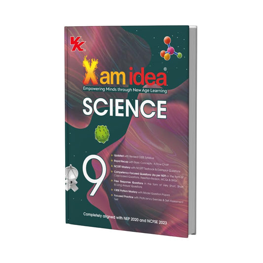 Xam idea Science Class 9 Book | CBSE Board | Chapterwise Question Bank | Based on Revised CBSE Syllabus | NCERT Questions Included | 2025-26 Exam