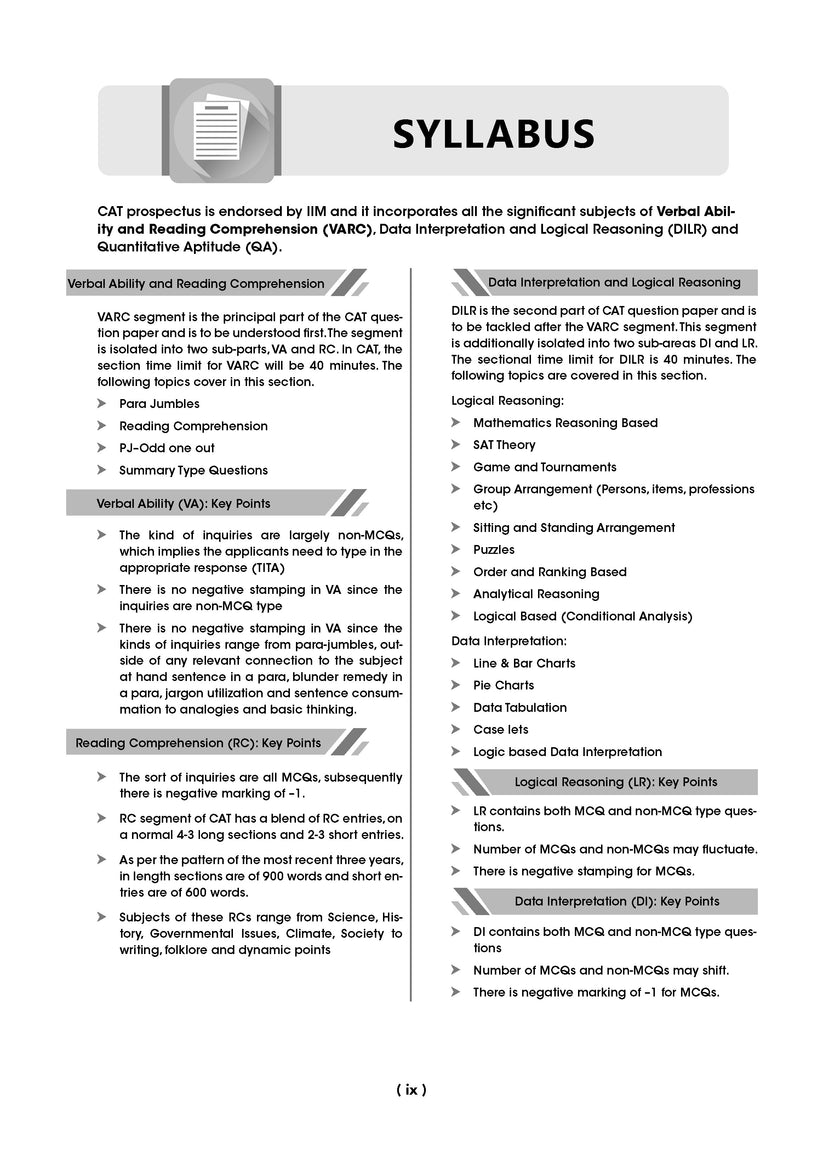 Oswaal CAT 25 Years' Solved Papers + 10 Mock Test Papers (Set of 2 Books) | For 2026 Exam