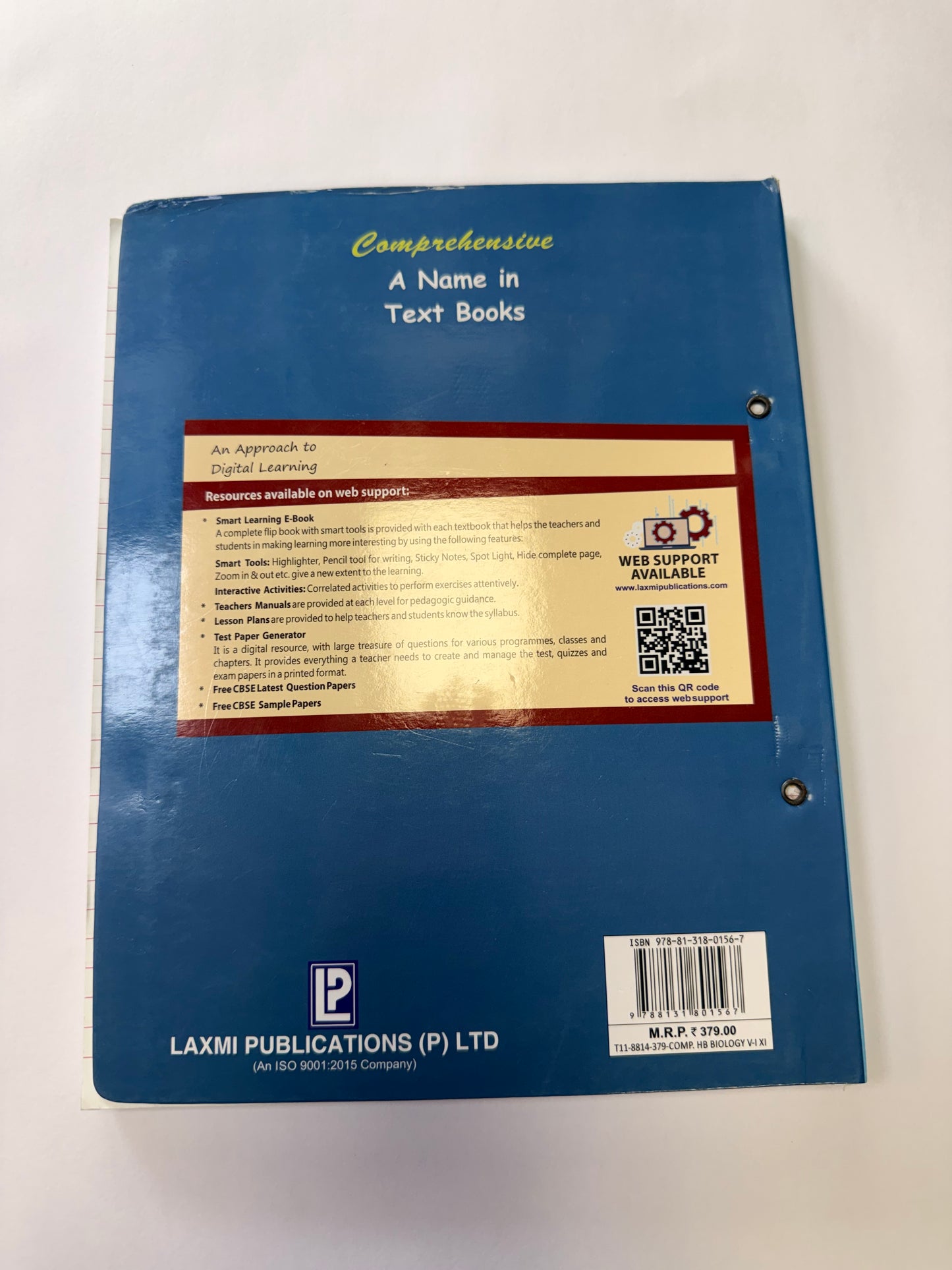Comprehensive Biology Activities Vol 1 & 2 – Class 11 | CBSE 2026–27 | Hardcover Lab Manual (Book + Notebook)
