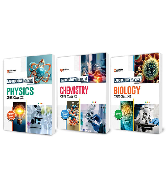 Arihant CBSE Lab Manual Physics, Chemistry, Biology for Class 12th, Experiment Project Viva-voce | Questions and Laboratory instruction based on CBSE