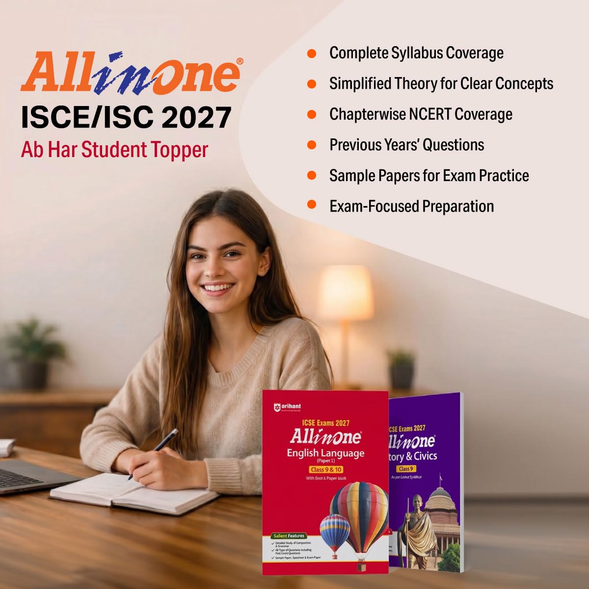 Arihant ISC All in One Physics Class 12 Exam 2027 | Complete Study Guide with Internal Assessment | Theory, Chapter Exercises, Sample Papers & Exam Questions