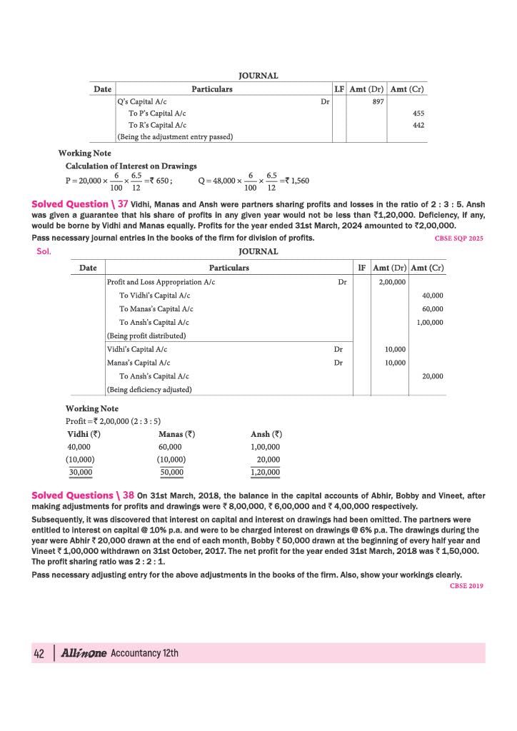 Arihant All in One Accountancy Class 12 for CBSE Exam 2026-27 | NCERT Based Complete Theory, Practice Exercises, CBQs, A-R, Sample Papers & Mind Maps | Revised Edition as per Latest Syllabus