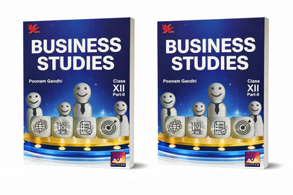Business Studies Class 12 (Part 1 & Part 2) by Poonam Gandhi | CBSE Board | Latest Edition 2026-27 | Complete Combo Set | Exam-Oriented | NCERT Based | For Board Exams & CUET Preparation