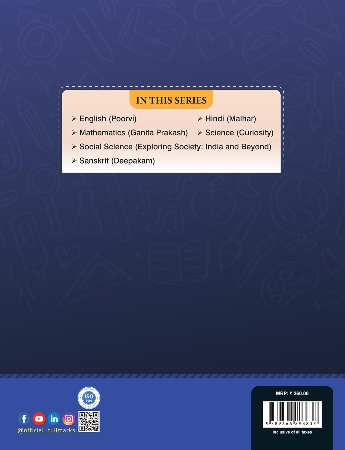 Full Marks Ganita Prakash Complete Study Material for Class 6: Based on New NCERT Textbook Ganita Prakash | Summary | Solved NCERT Textual Questions | Question Bank | Support Book