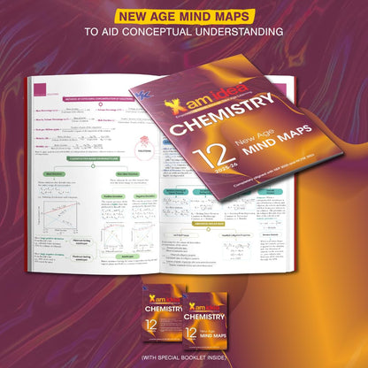 Xam idea Class 12 Chemistry | 2025–26 Edition | CBSE Board | NEP & NCFSE Aligned | Mind Maps & Practice Questions