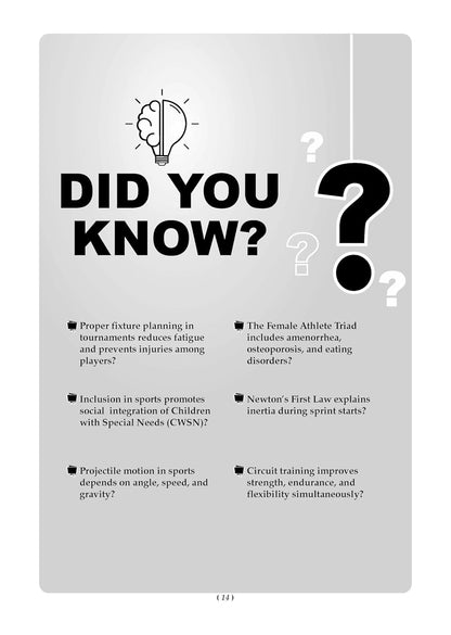Oswaal CBSE Class 11 Physical Education Question Bank | Chapter & Topic-wise Solved Papers (2017–2026) | Based on Latest Syllabus (April 2026) | Includes 2026 Papers | For 2027 Exam