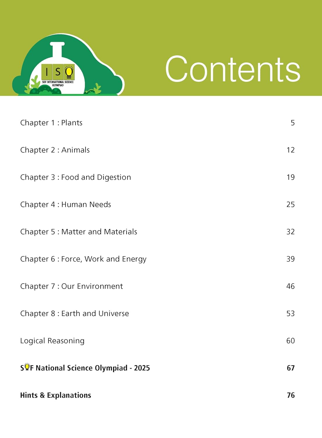 MTG International Science Olympiad (ISO) Workbook Class 4 - Chapter-wise MCQs, Quick Recap with Achievers Section - SOF Olympiad Books For 2026-27 Exam