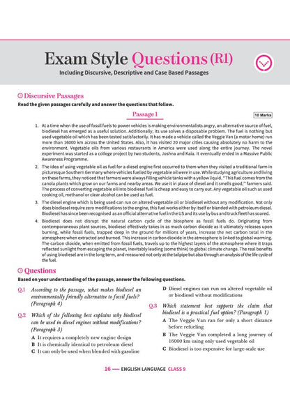 Arihant All in One English Language (Kaveri) Class 9 for CBSE Exam 2026-27 | NCERT Based Complete Theory, Practice Exercises, CBQs, A-R, Sample Papers & Mind Maps | Revised Edition as per Latest Syllabus