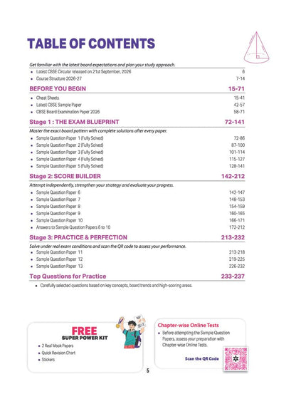 Arihant i-Succeed CBSE Sample Papers 2027 Class 12 Applied Mathematics | 15 Sample Question Papers | Colour-Coded Revision Cheat Sheets, Toppers Copy | Free Super Power Kit